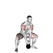 kettlebell sumo high pull