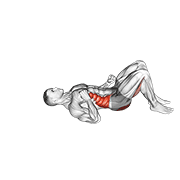 twist hip lift