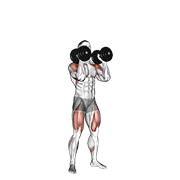 dumbbell push press